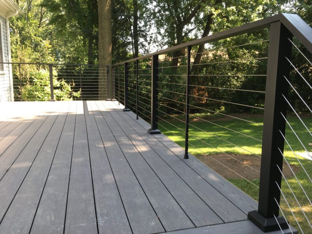 Porch hand railings